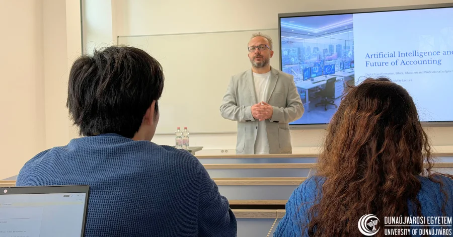 A mesterséges intelligencia számviteli szerepéről tartottak előadást a DUE-n