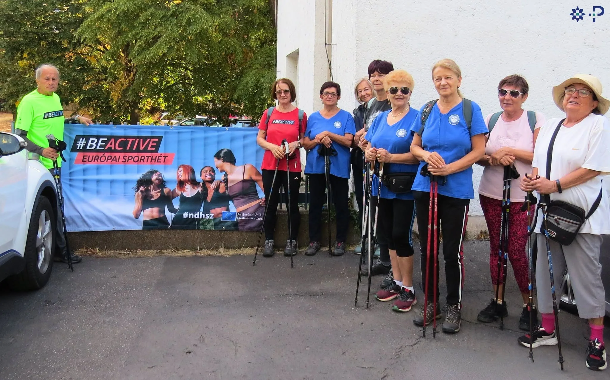 Nordic walking edzésekhez csatlakozhatnak az érdeklődők Dunaújvárosban az Európai Sporthét keretében