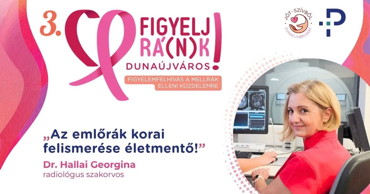 Az emlőrák korai felismerésének fontosságára hívja fel a figyelmet a Szent Pantaleon Kórház