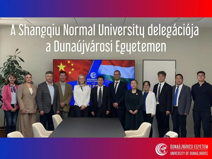 Kínai egyetemi delegációt fogadott a Dunaújvárosi Egyetem