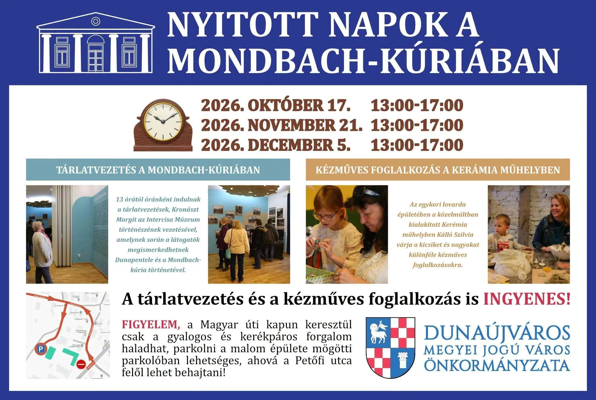 Nyitott napokkal várják az érdeklődőket a Mondbach-kúriában