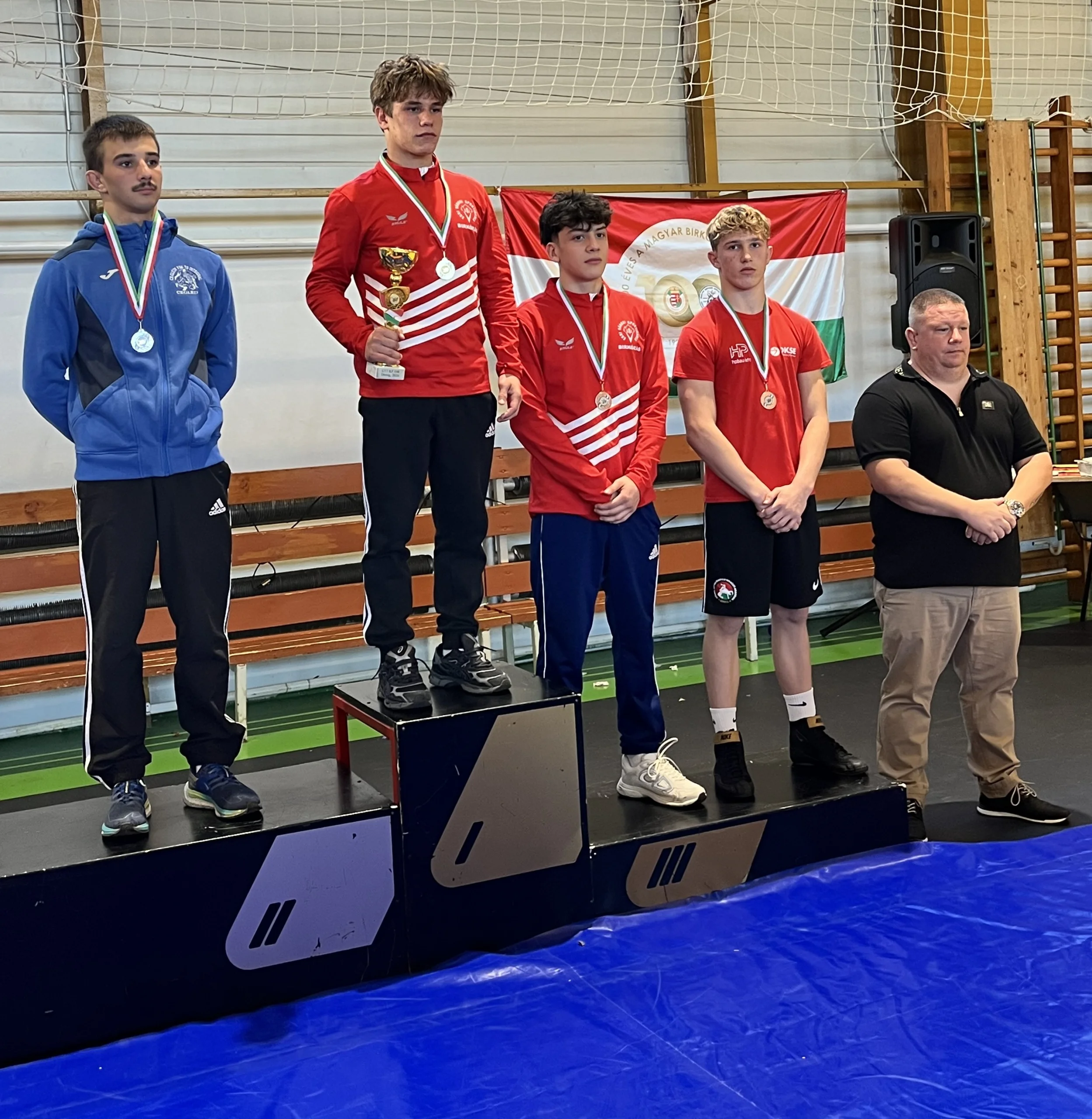15 évesen szerzett bronzérmet az U17-es országos bajnokságon Kaszala Máté