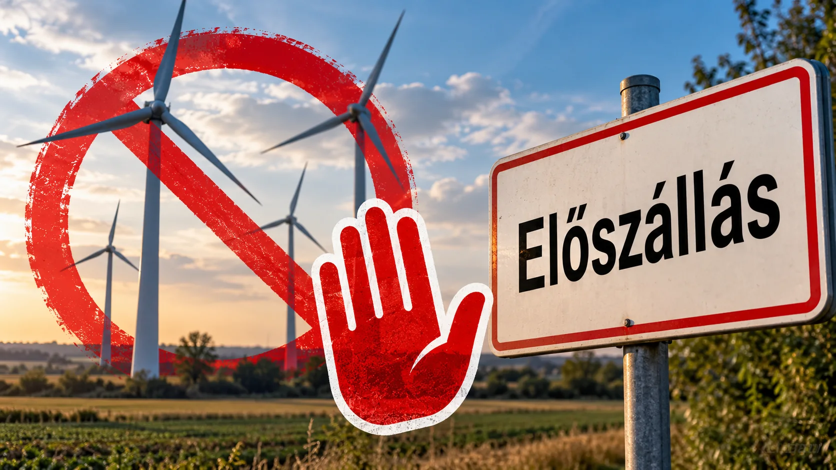 Újabb pofon a szélerőmű-beruházásnak: Előszállás is nemet mondott!