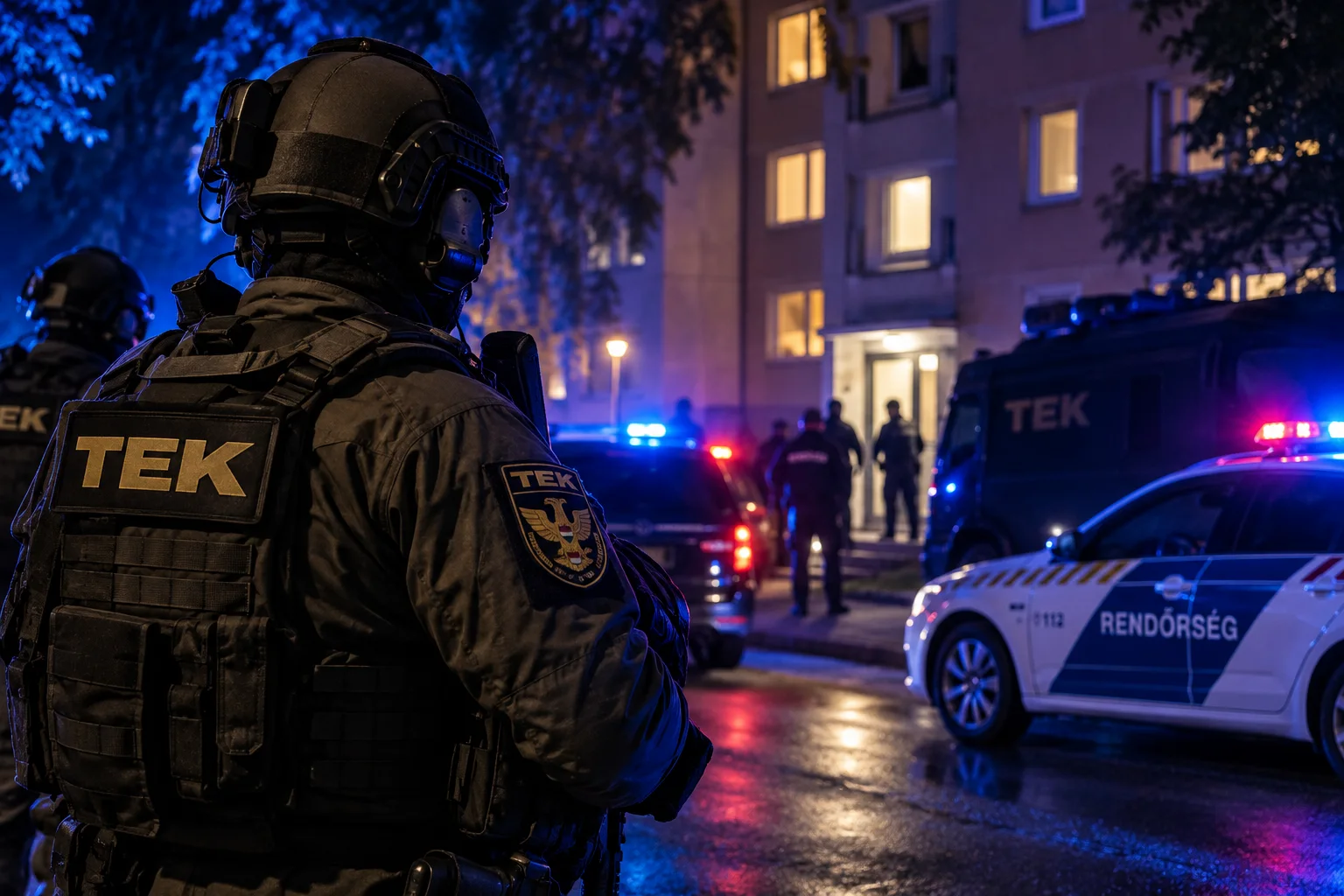 TEK-esek lepték el Dunaújvárost – lövésekről is beszélnek a szemtanúk (frissítve)