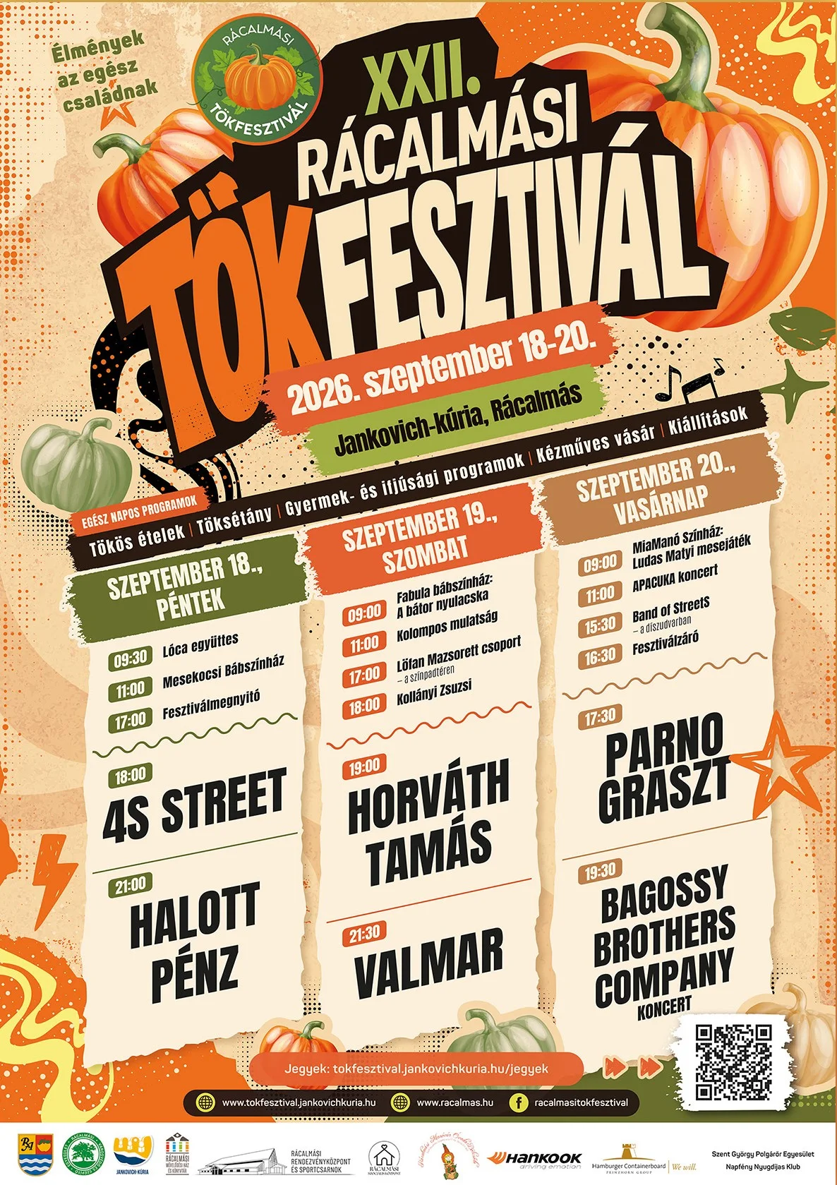 XXII. RÁCALMÁSI TÖKFESZTIVÁL